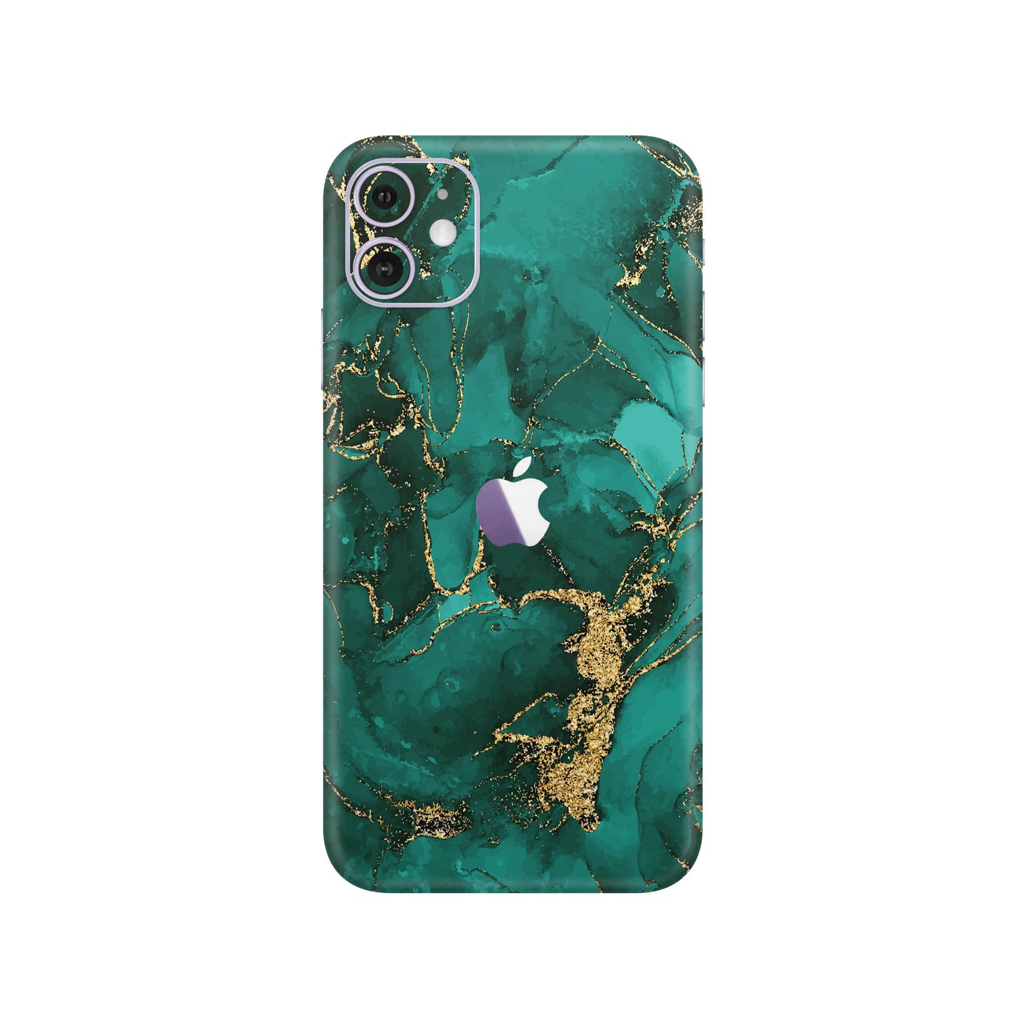 Folie de protectie iPhone 11, eSkins Signature, Ethereal Green