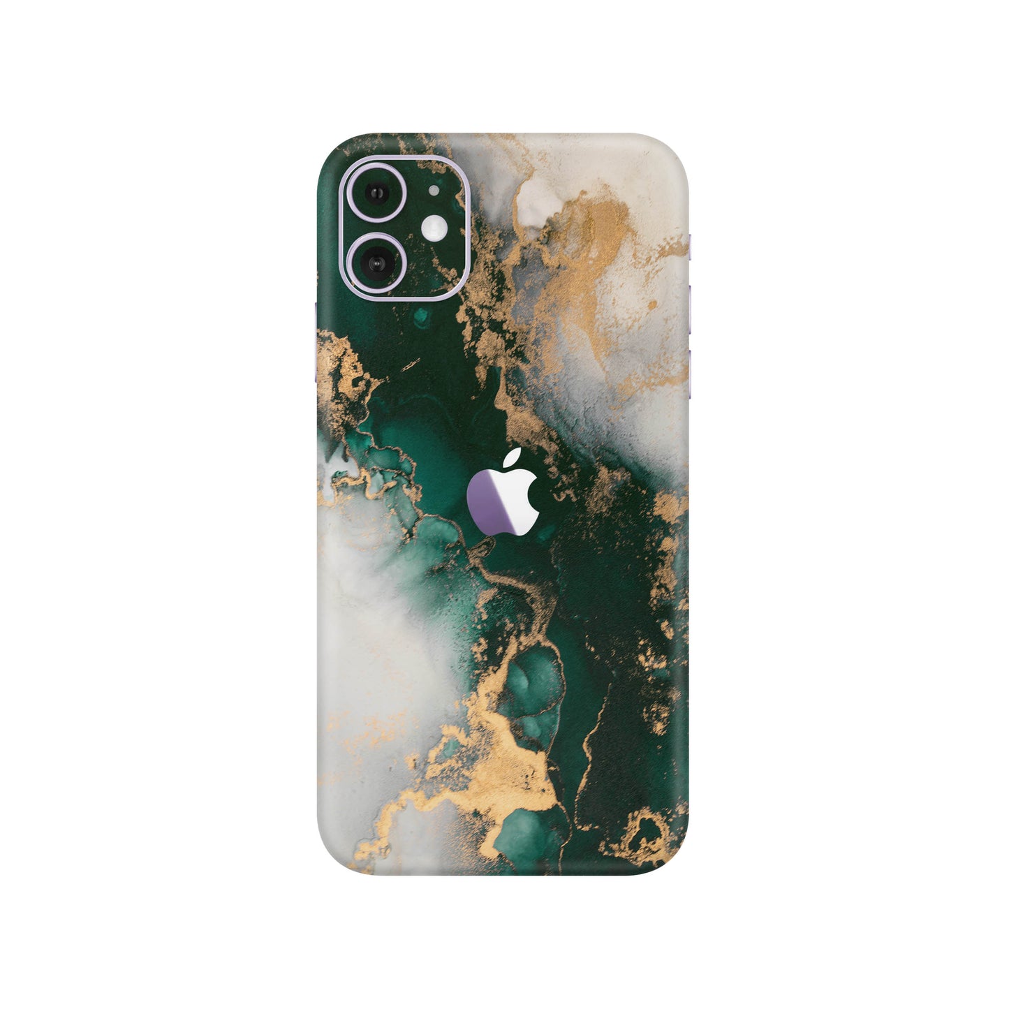Folie de protectie iPhone 11, eSkins Signature, Forest Mist