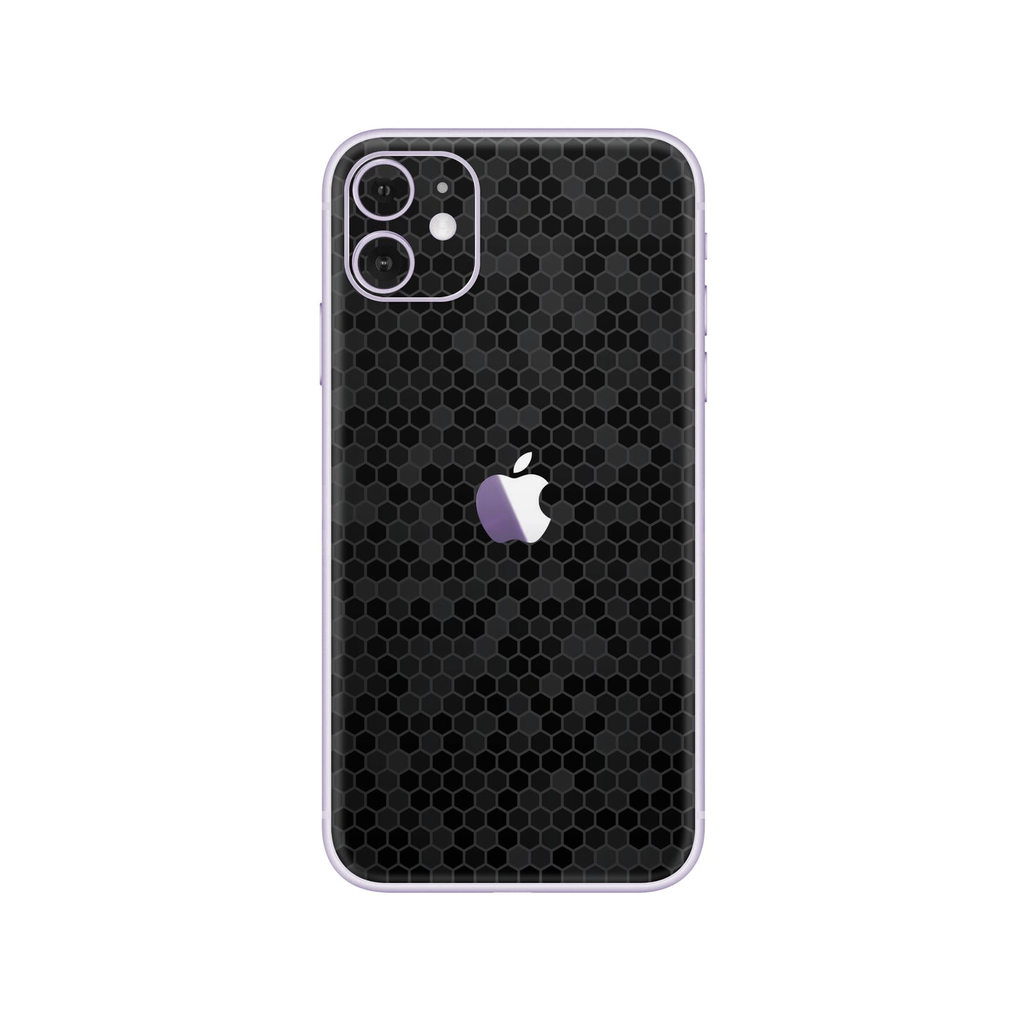 Skin iPhone 11, Honeycomb 3D Black