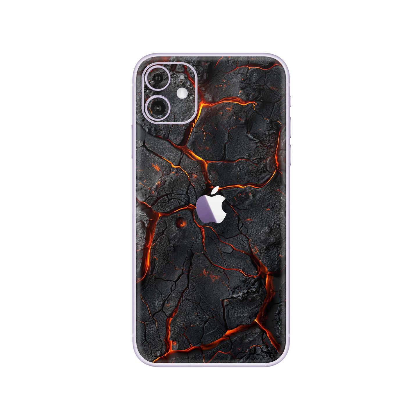 Folie de protectie iPhone 11, eSkins Signature, Skin Inferno Crust