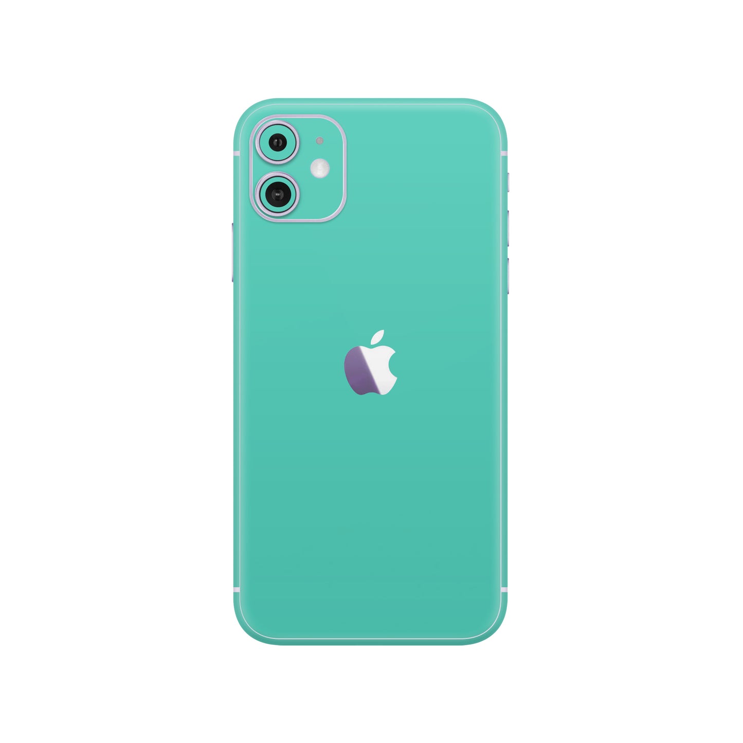 Skin iPhone 11, Matte Mint Green