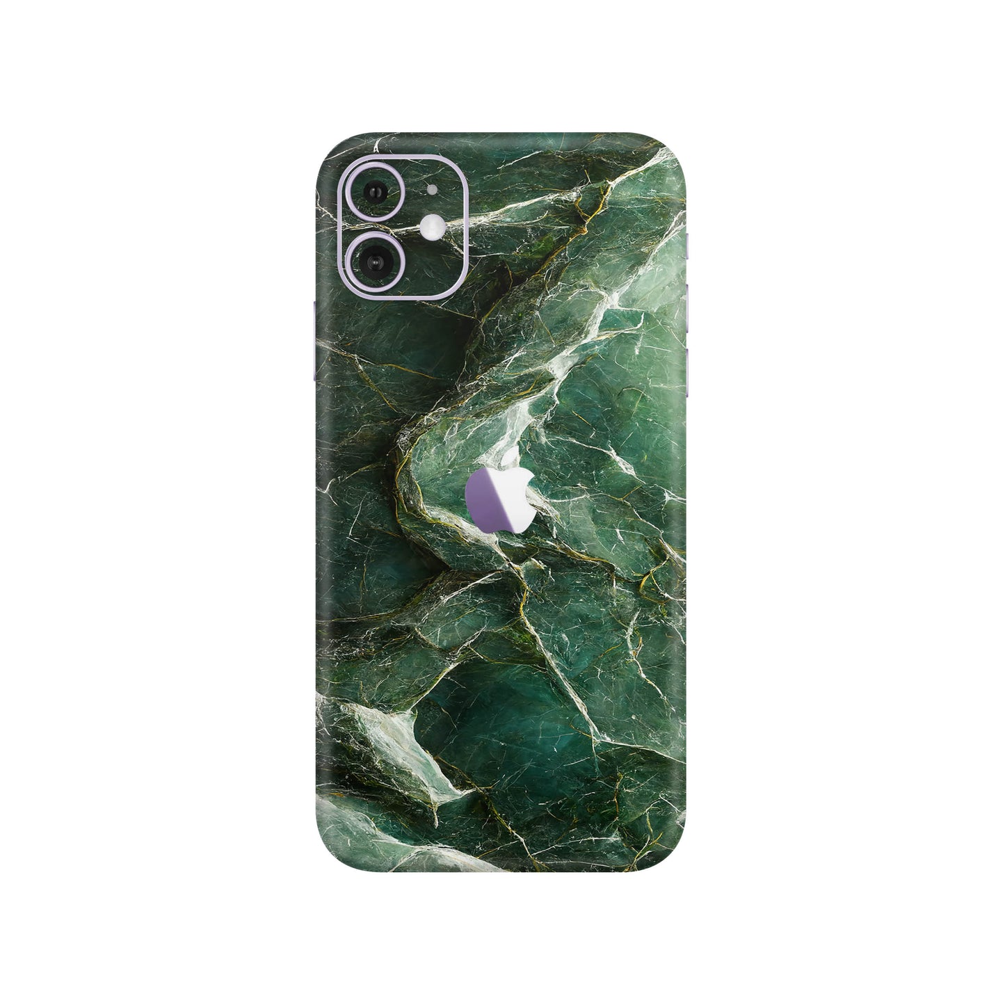 Folie de protectie iPhone 11, eSkins Signature, Mystic Emerald