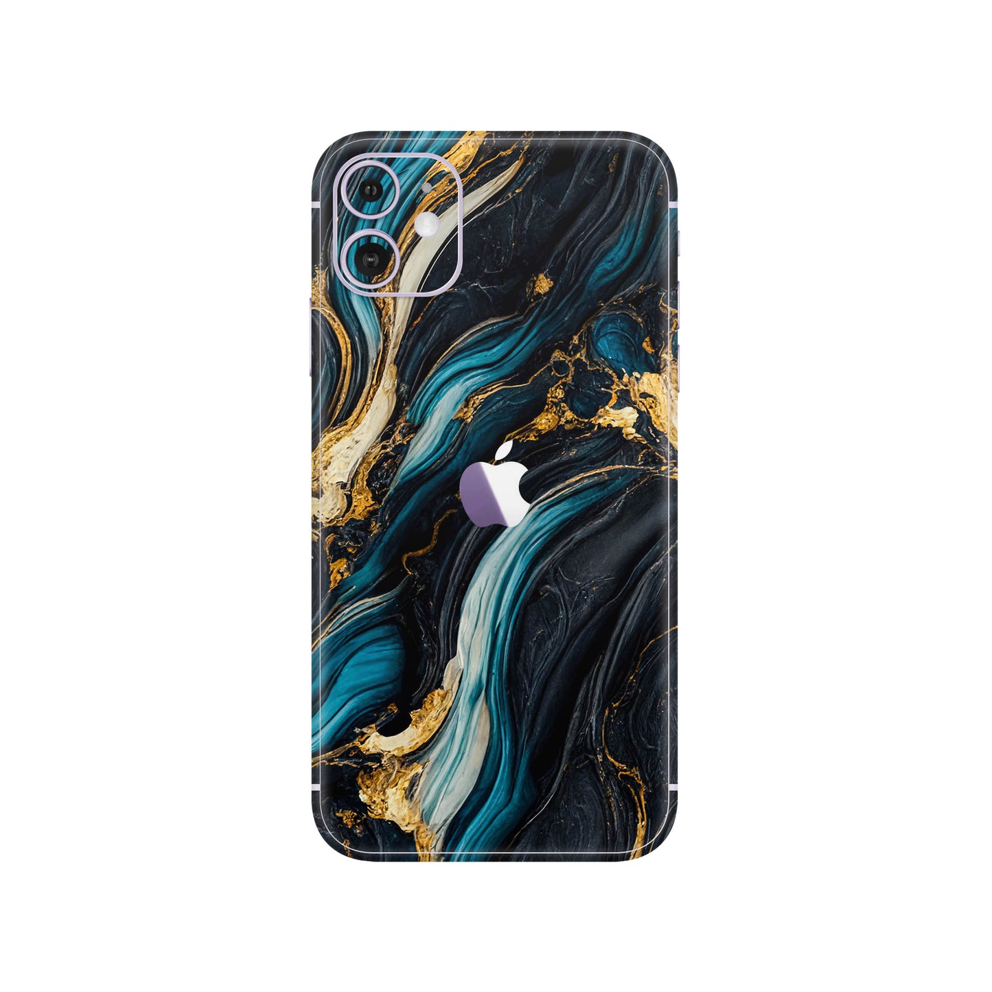 Folie de protectie iPhone 11, eSkins Signature, Mystic Ocean