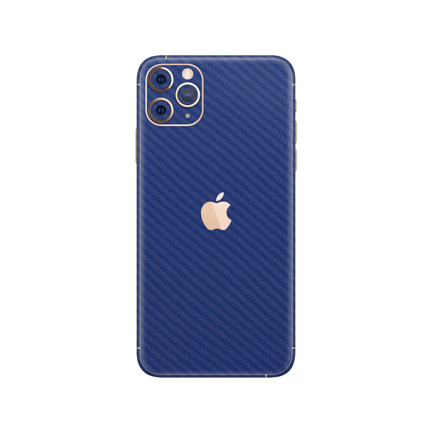 Skin iPhone 11 Pro, Carbon 3D Blue