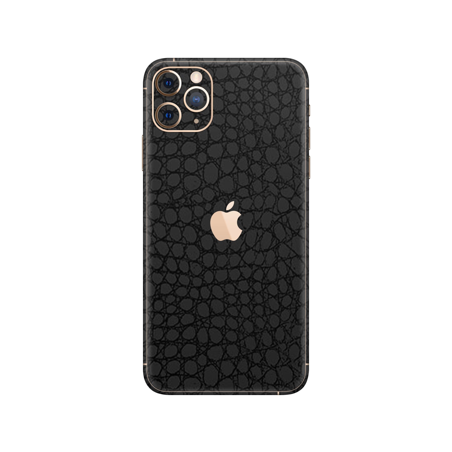 Skin iPhone 11 Pro, Croco 3D Black