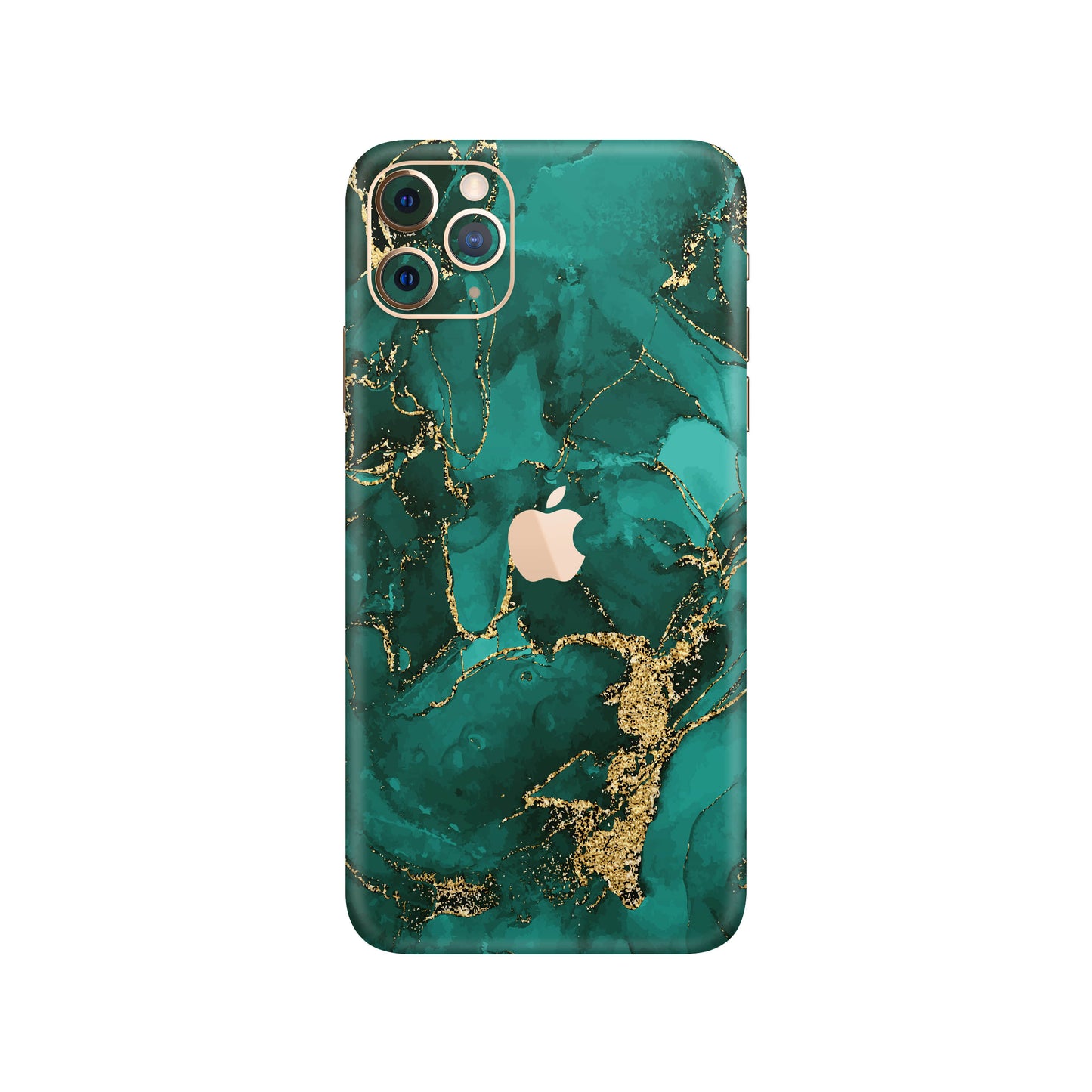 Folie de protectie iPhone 11 Pro, eSkins Signature, Ethereal Green