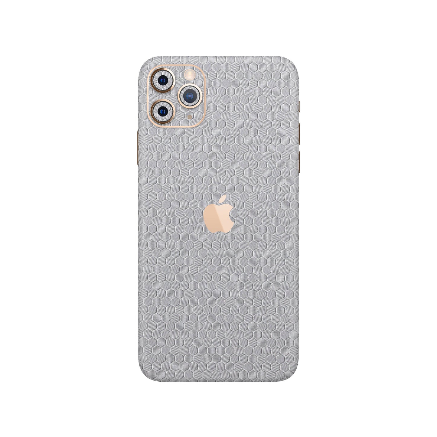 Skin iPhone 11 Pro, Honeycomb 3D Gray