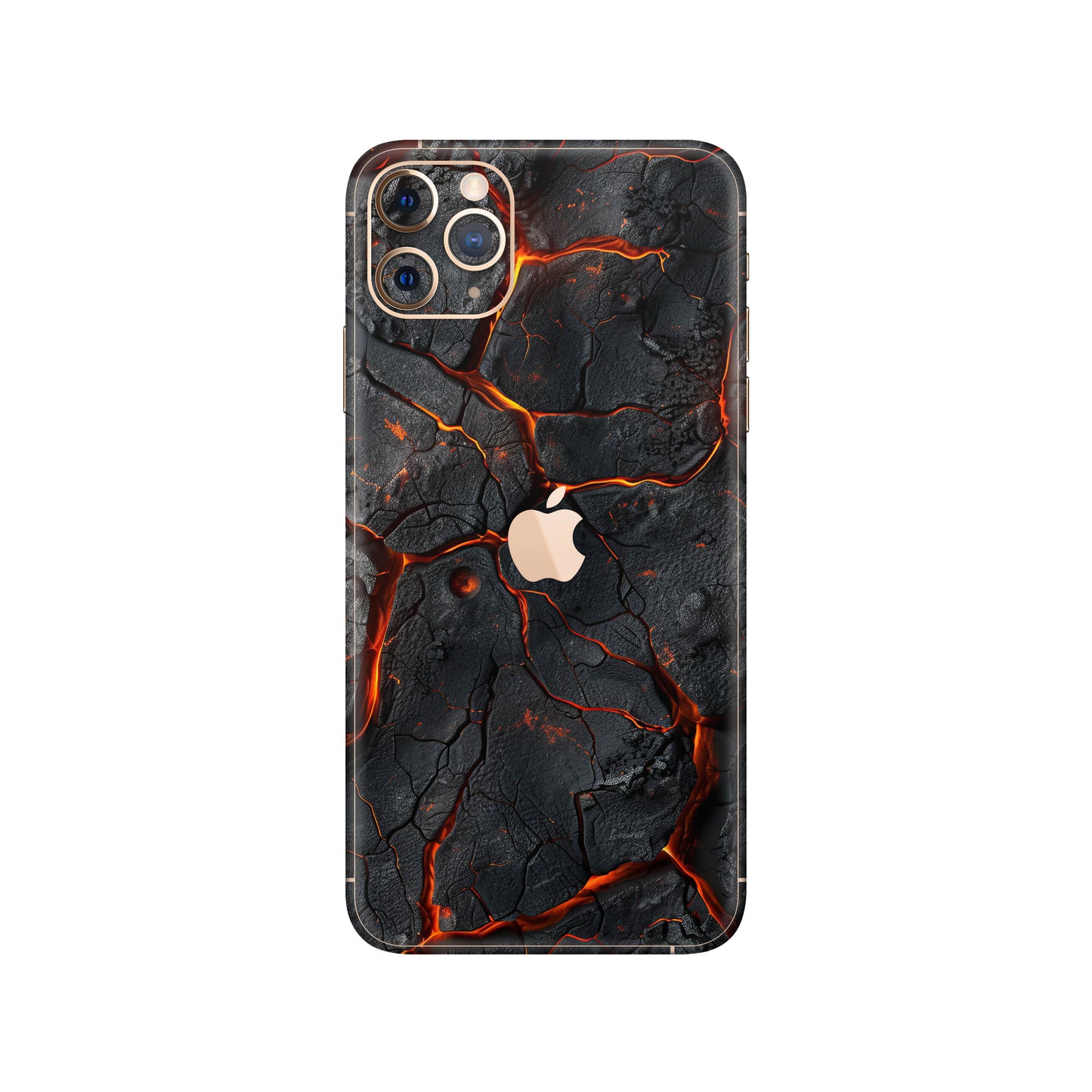 Folie de protectie iPhone 11 Pro, eSkins Signature, Skin Inferno Crust