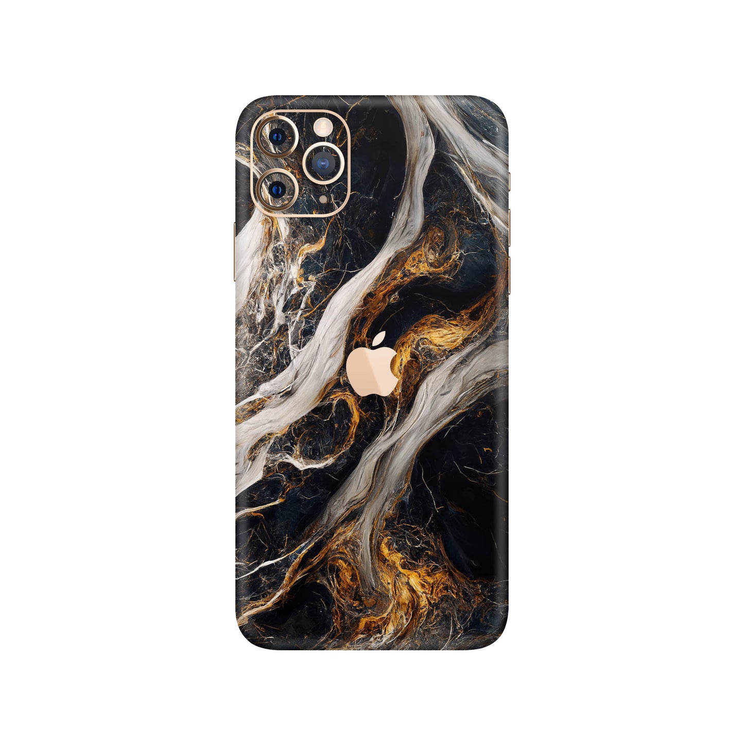 Folie de protectie iPhone 11 Pro, eSkins Signature, Skin Luxe Nebula