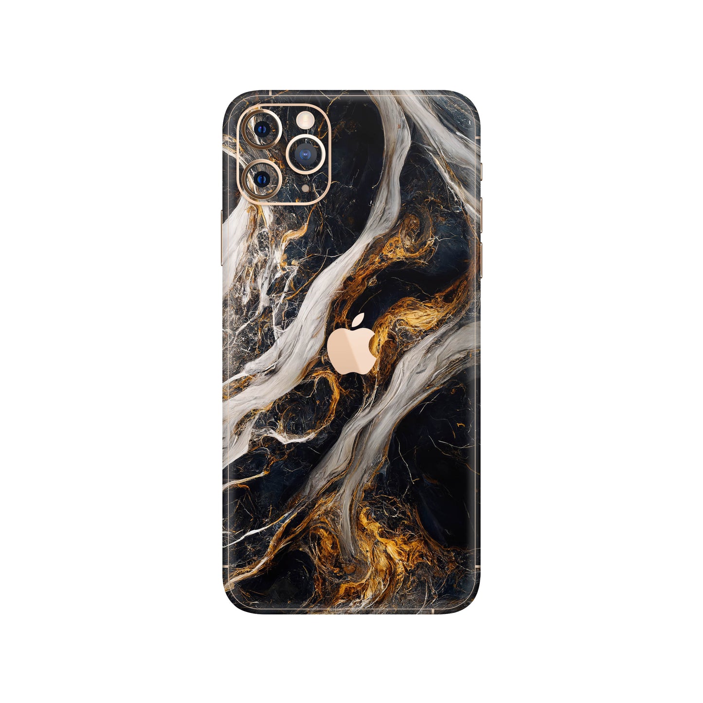 Folie de protectie iPhone 11 Pro, eSkins Signature, Skin Luxe Nebula