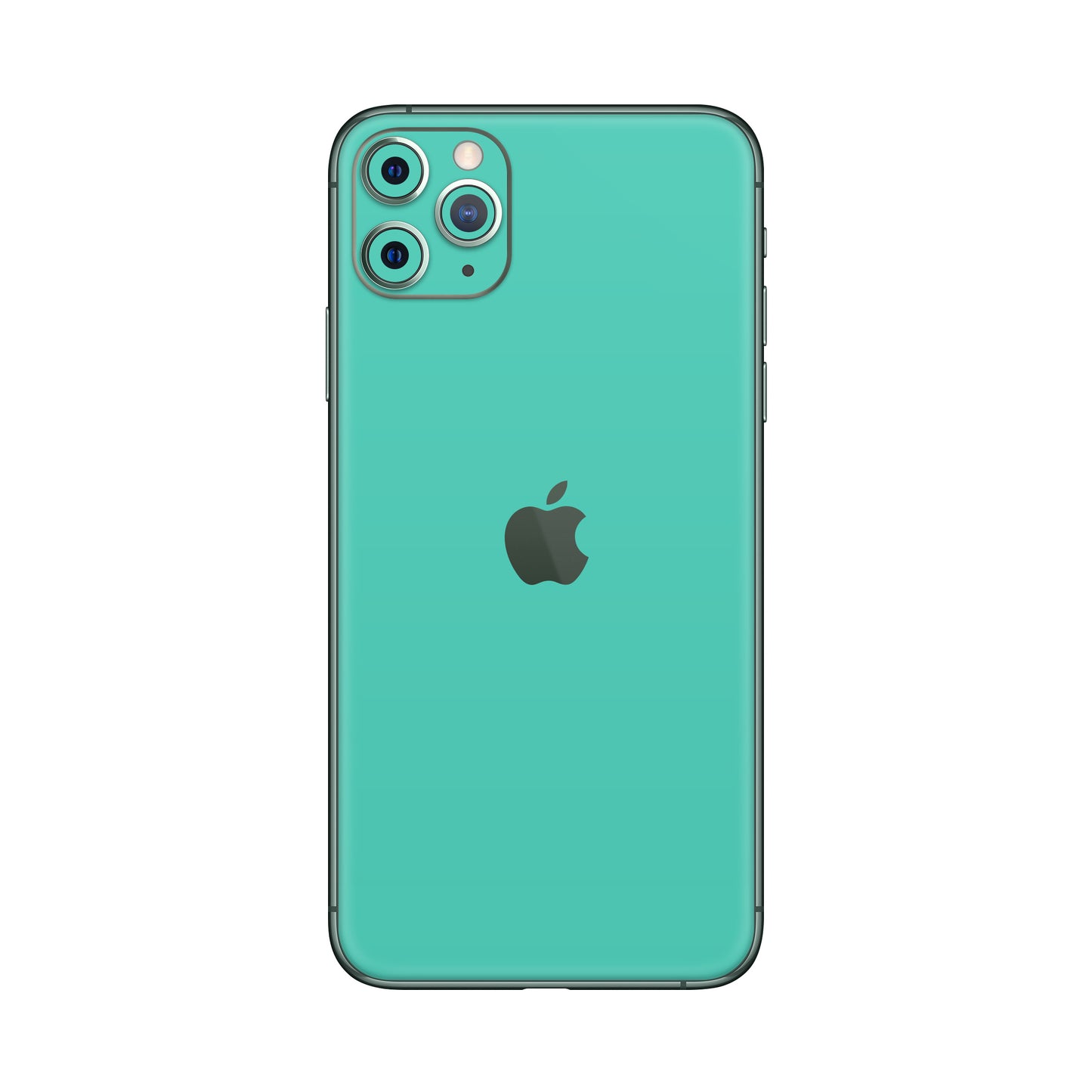 Folie de protectie iPhone 11 Pro Max, eSkins Unique, Skin Mat Verde Menta