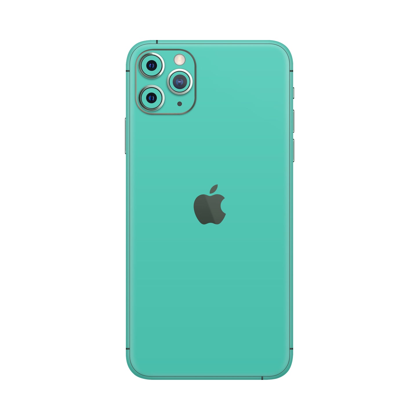 Folie de protectie iPhone 11 Pro Max, eSkins Unique, Skin Mat Verde Menta