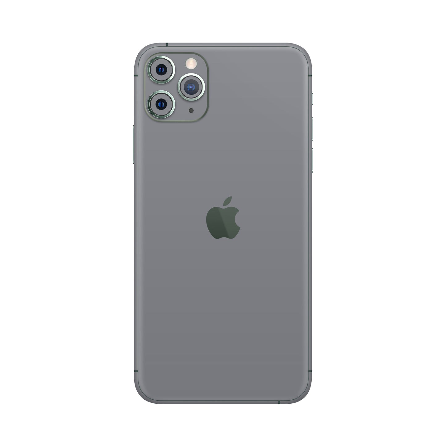 Folie de protectie iPhone 11 Pro Max, eSkins Unique, Skin Mat Gri
