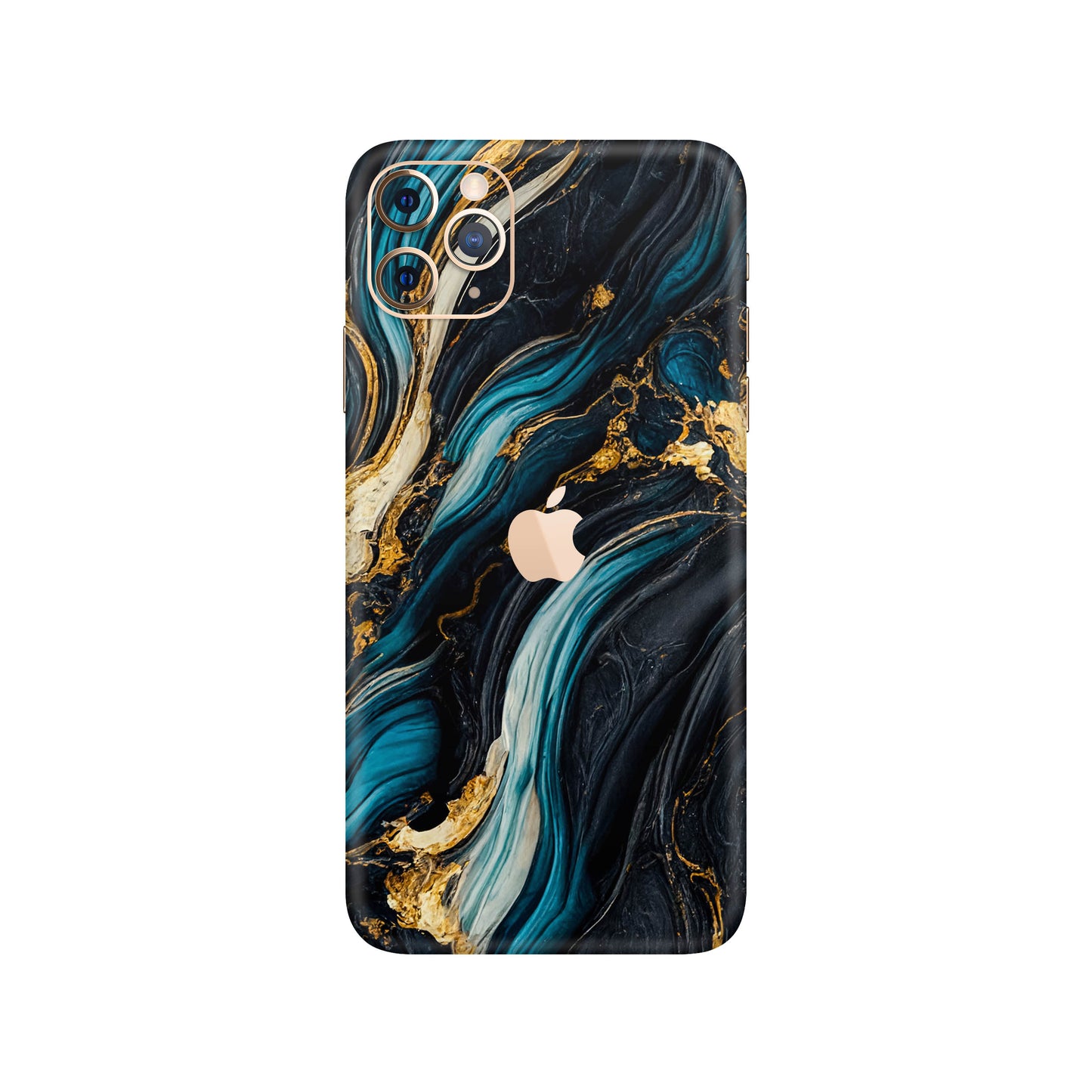 Folie de protectie iPhone 11 Pro, eSkins Signature, Mystic Ocean