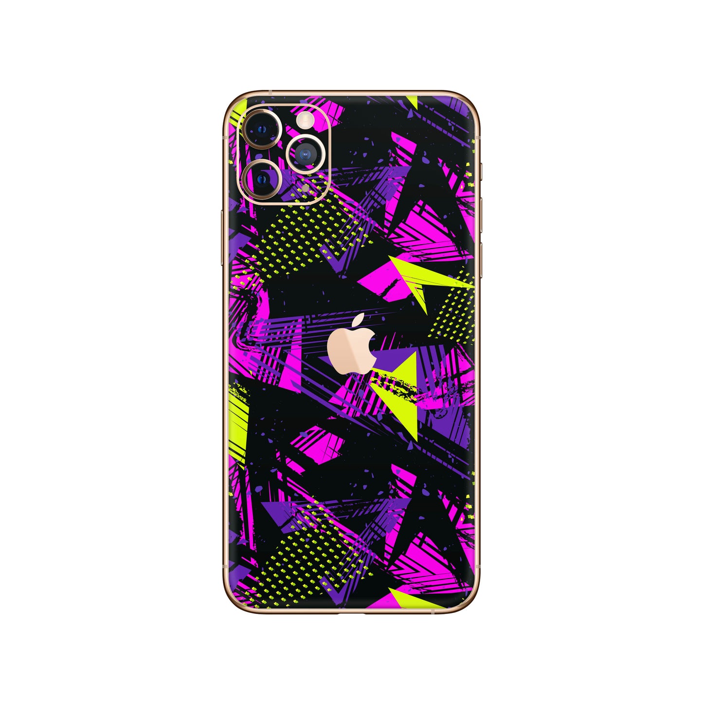 Folie de protectie iPhone 11 Pro, eSkins Signature, Skin Urban Graffiti