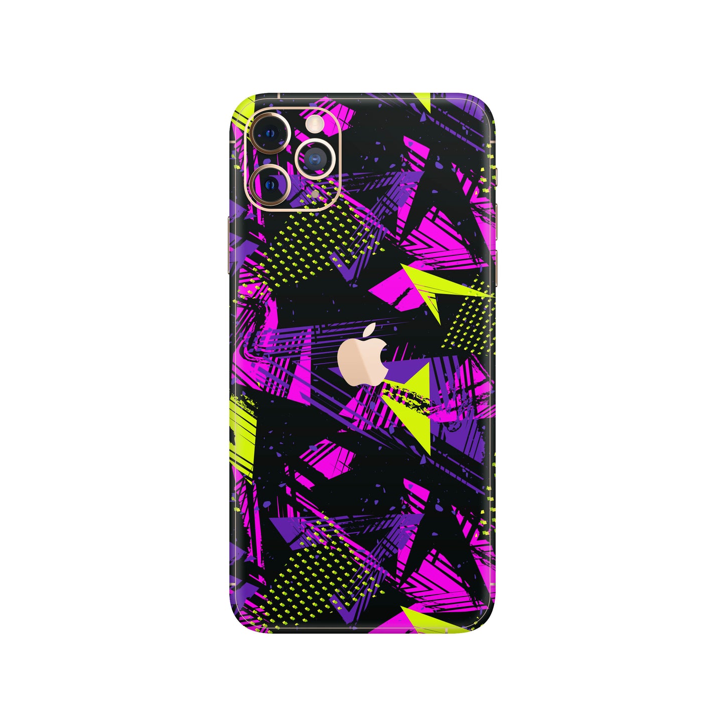 Folie de protectie iPhone 11 Pro, eSkins Signature, Skin Urban Graffiti