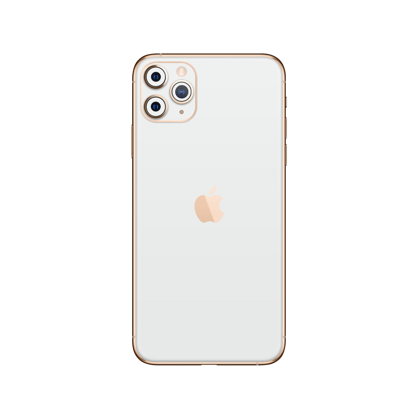 Folie de protectie iPhone 11 Pro, eSkins Unique, Skin Mat Alb