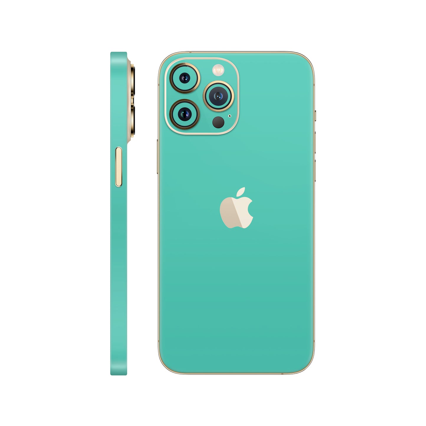 Skin iPhone 12 Pro, Matte Mint Green