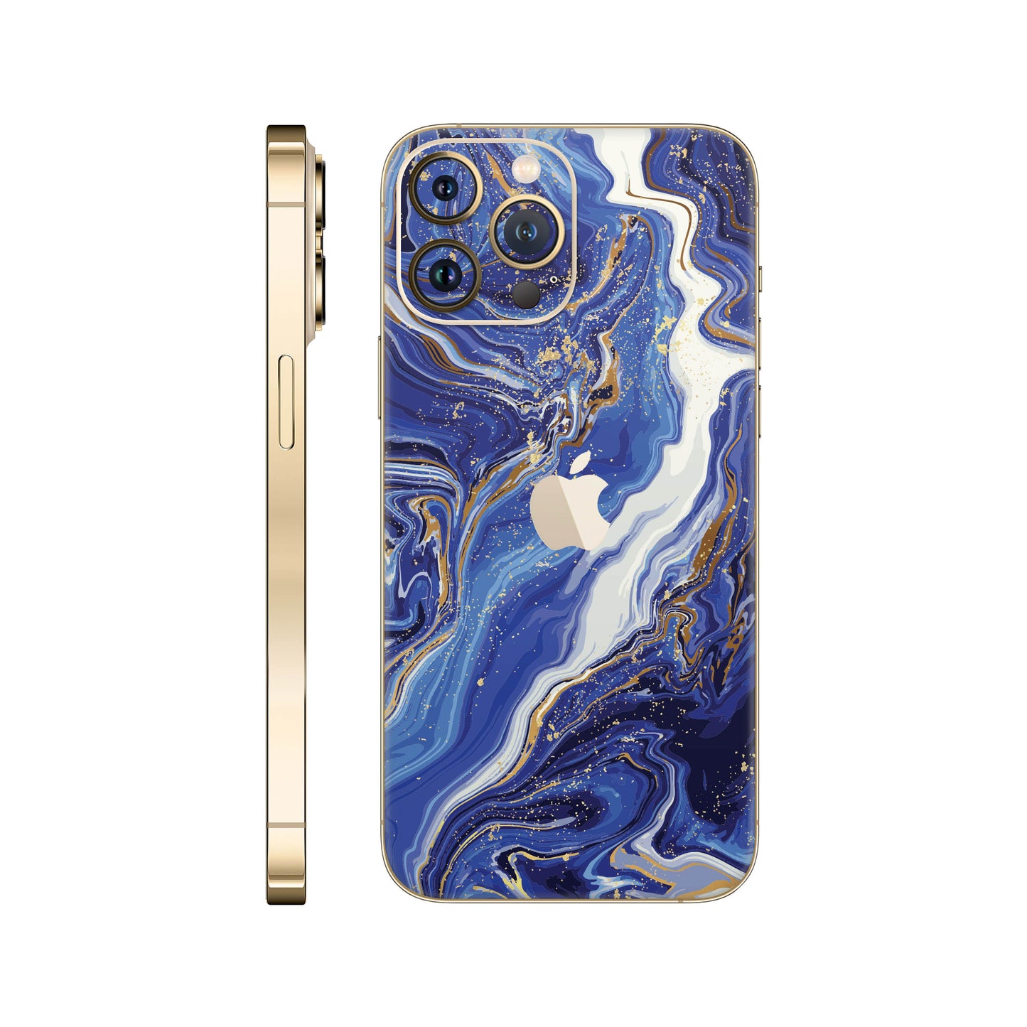 Folie de protectie iPhone 12 Pro, eSkins Signature, Skin Stellar Drift
