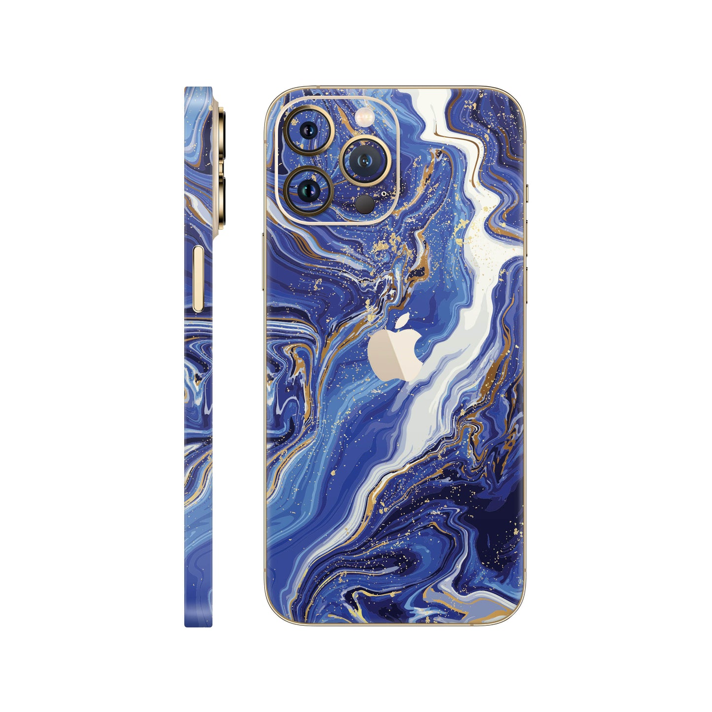 Folie de protectie iPhone 12 Pro, eSkins Signature, Skin Stellar Drift