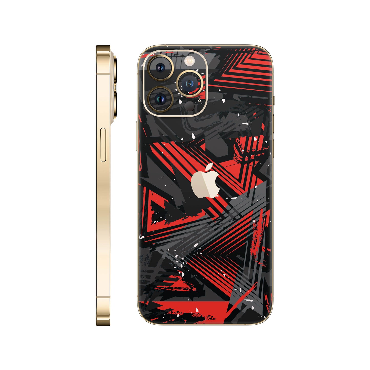 Folie de protectie iPhone 12 Pro, eSkins Signature, Skin Urban Assault