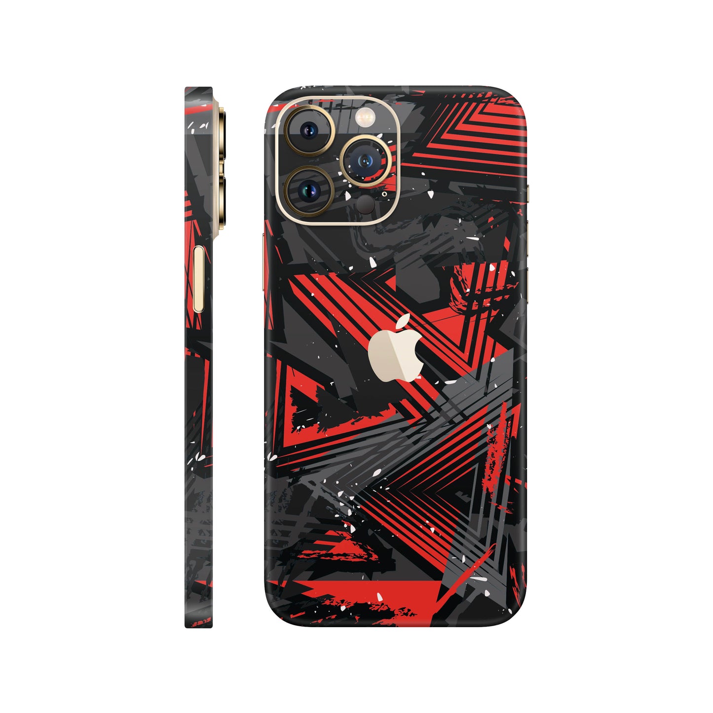 Folie de protectie iPhone 12 Pro, eSkins Signature, Skin Urban Assault
