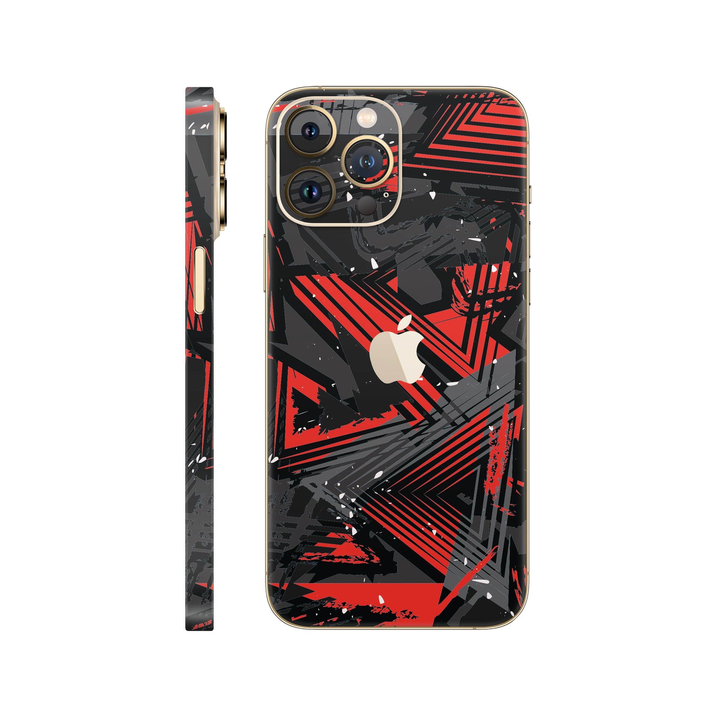 Folie de protectie iPhone 12 Pro, eSkins Signature, Skin Urban Assault