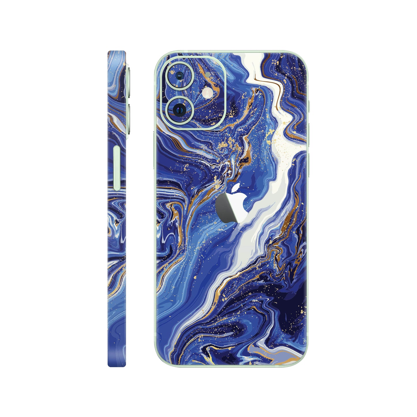 Folie de protectie iPhone 12, eSkins Signature, Skin Stellar Drift