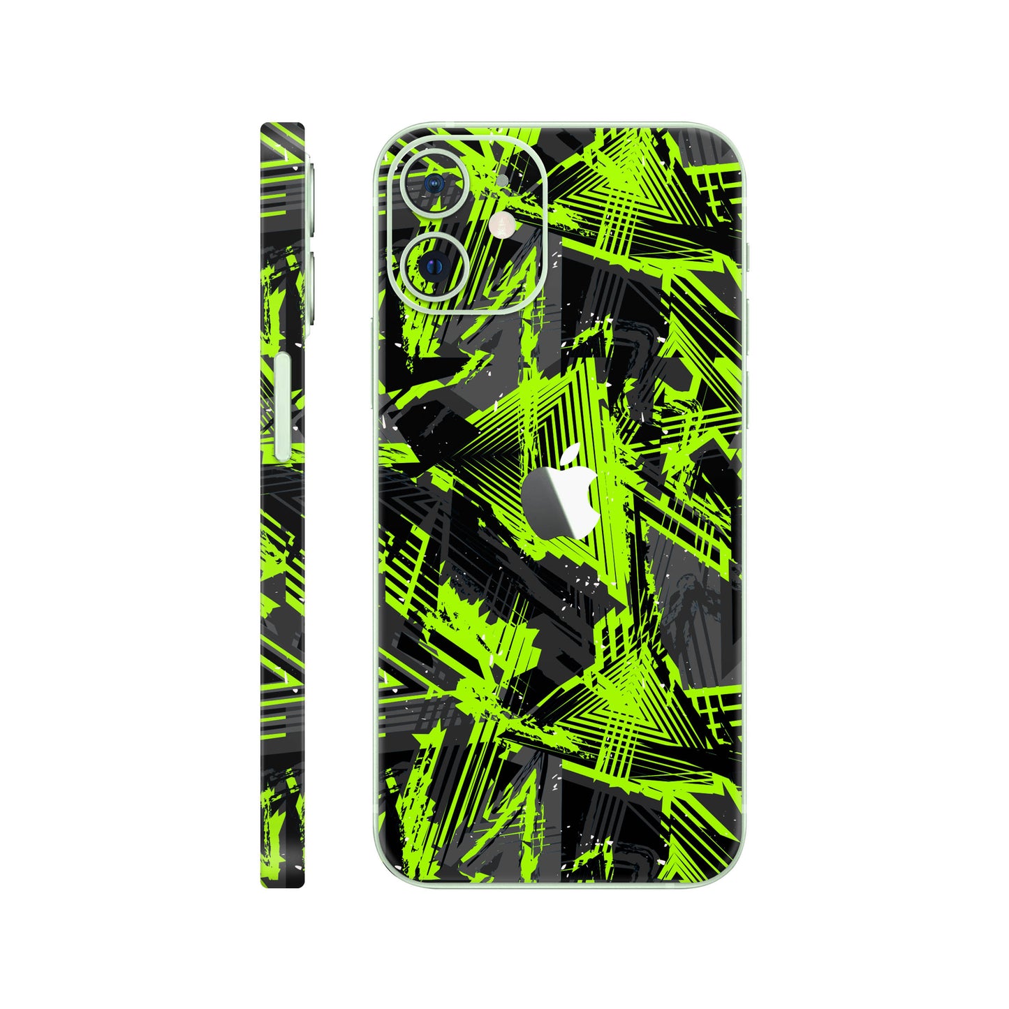 Folie de protectie iPhone 12, eSkins Signature, Skin Urban Voltage