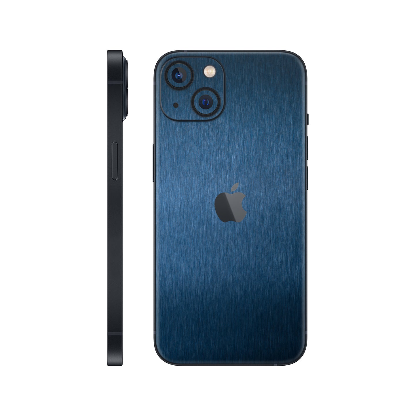 Skin iPhone 13, Metallic 3D Blue