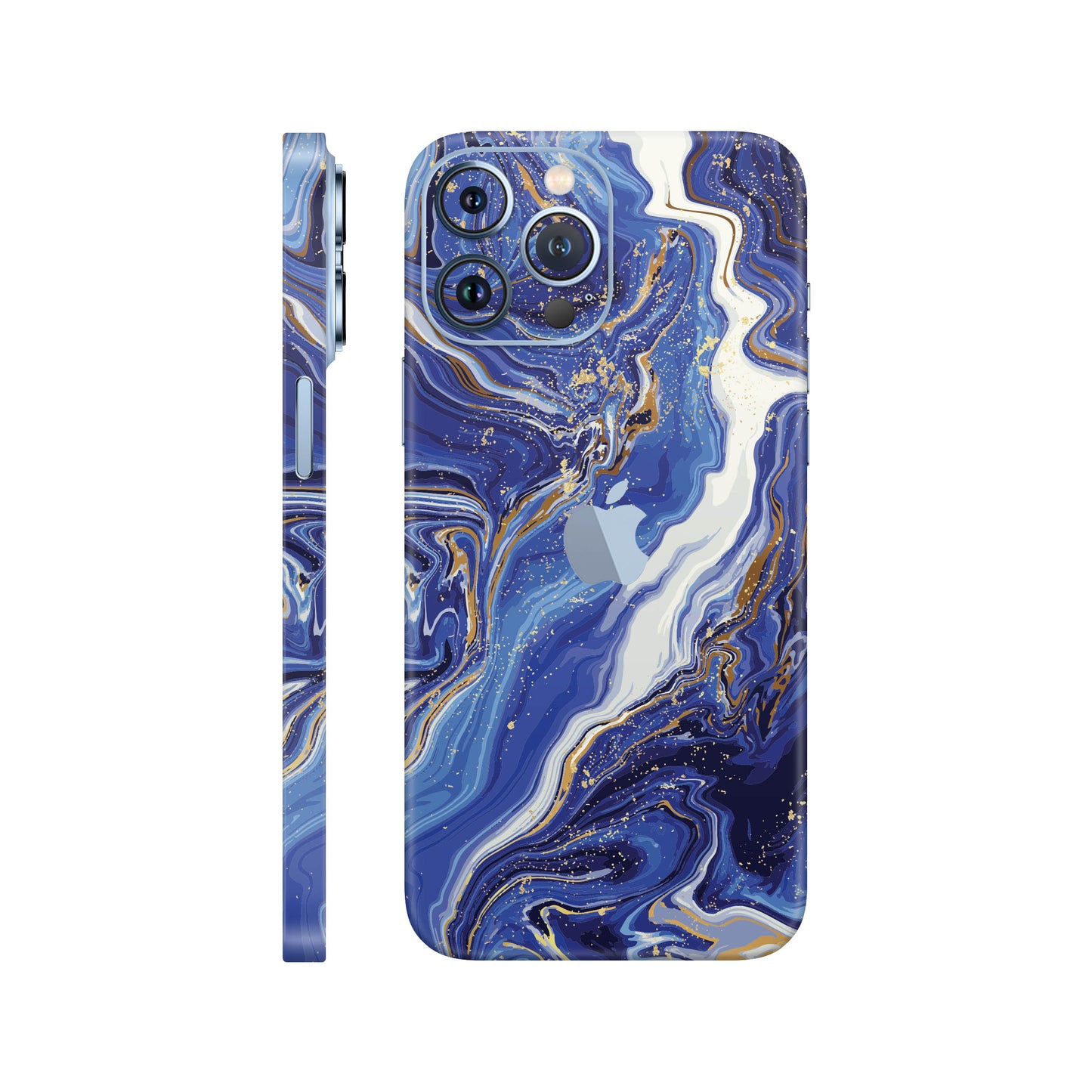 Folie de protectie iPhone 13 Pro, eSkins Signature, Skin Stellar Drift