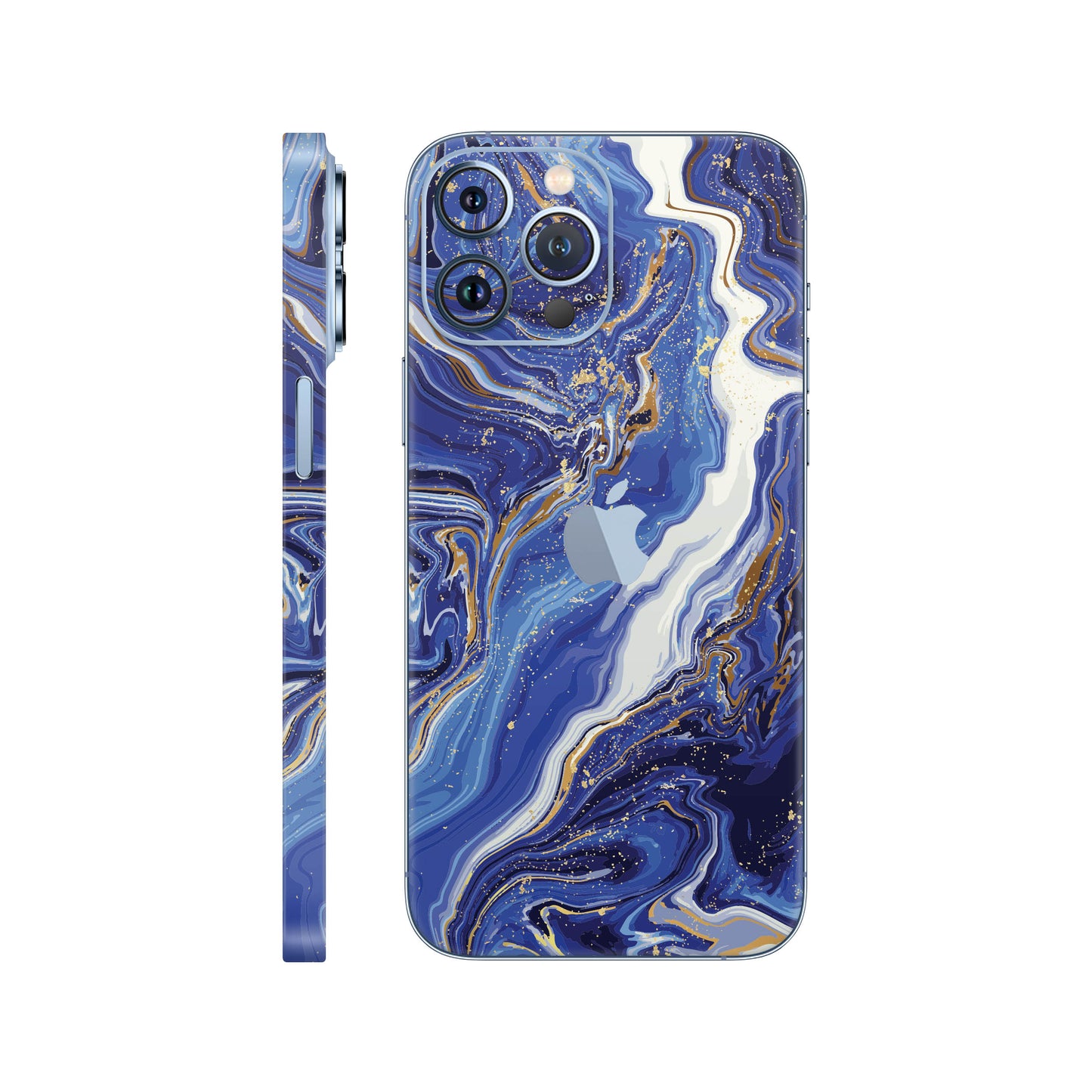 Folie de protectie iPhone 13 Pro, eSkins Signature, Skin Stellar Drift