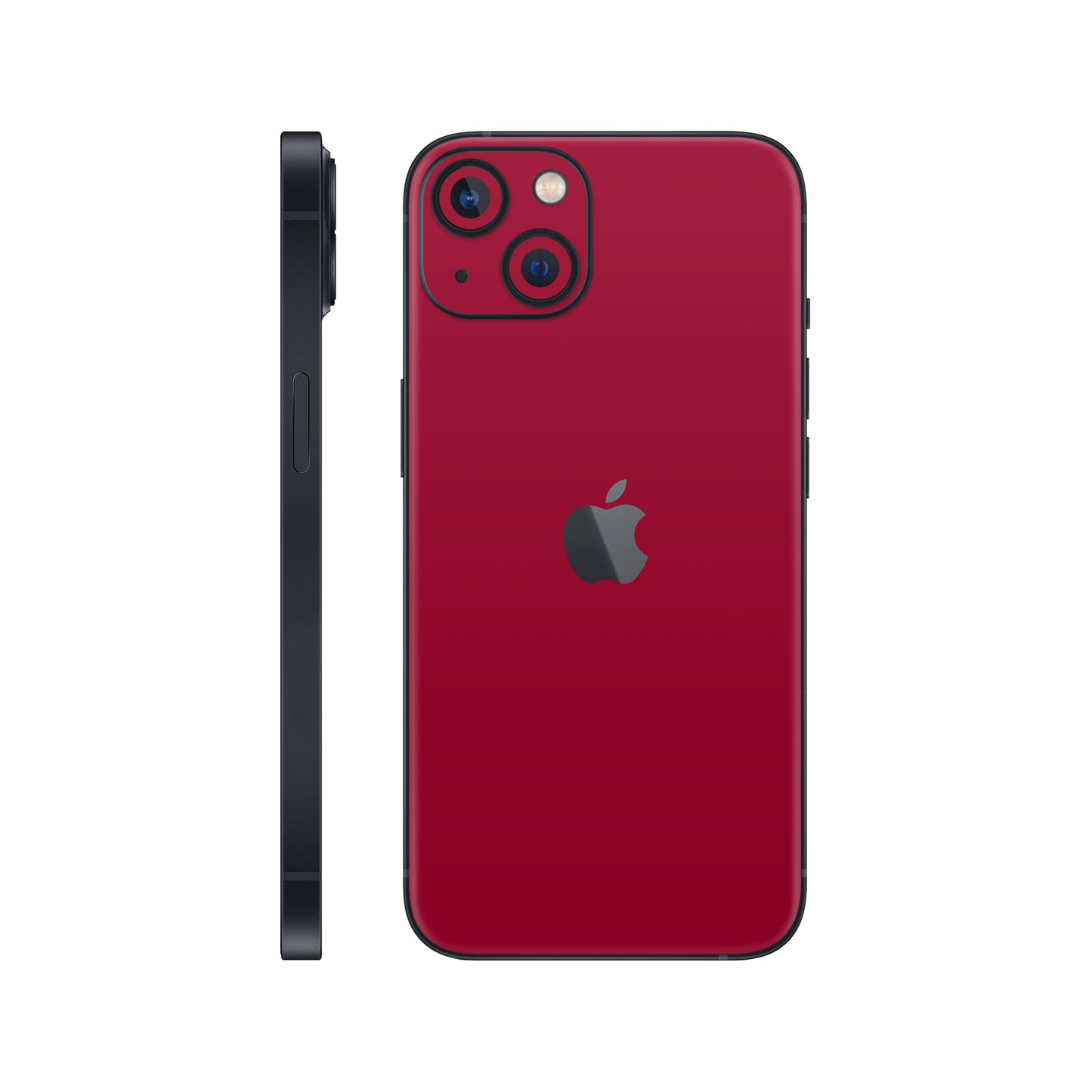 Skin iPhone 13, Matte Visiniu