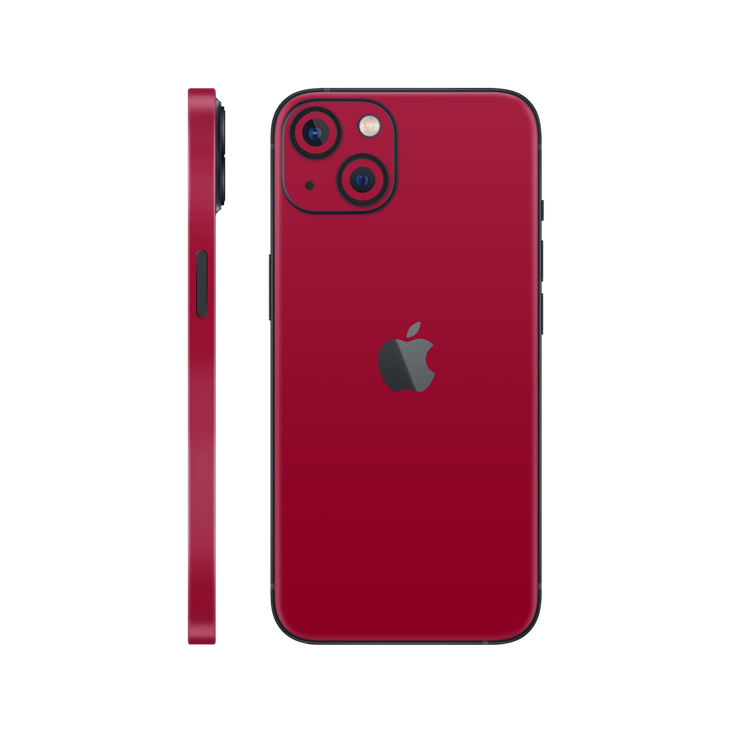 Skin iPhone 13, Matte Visiniu