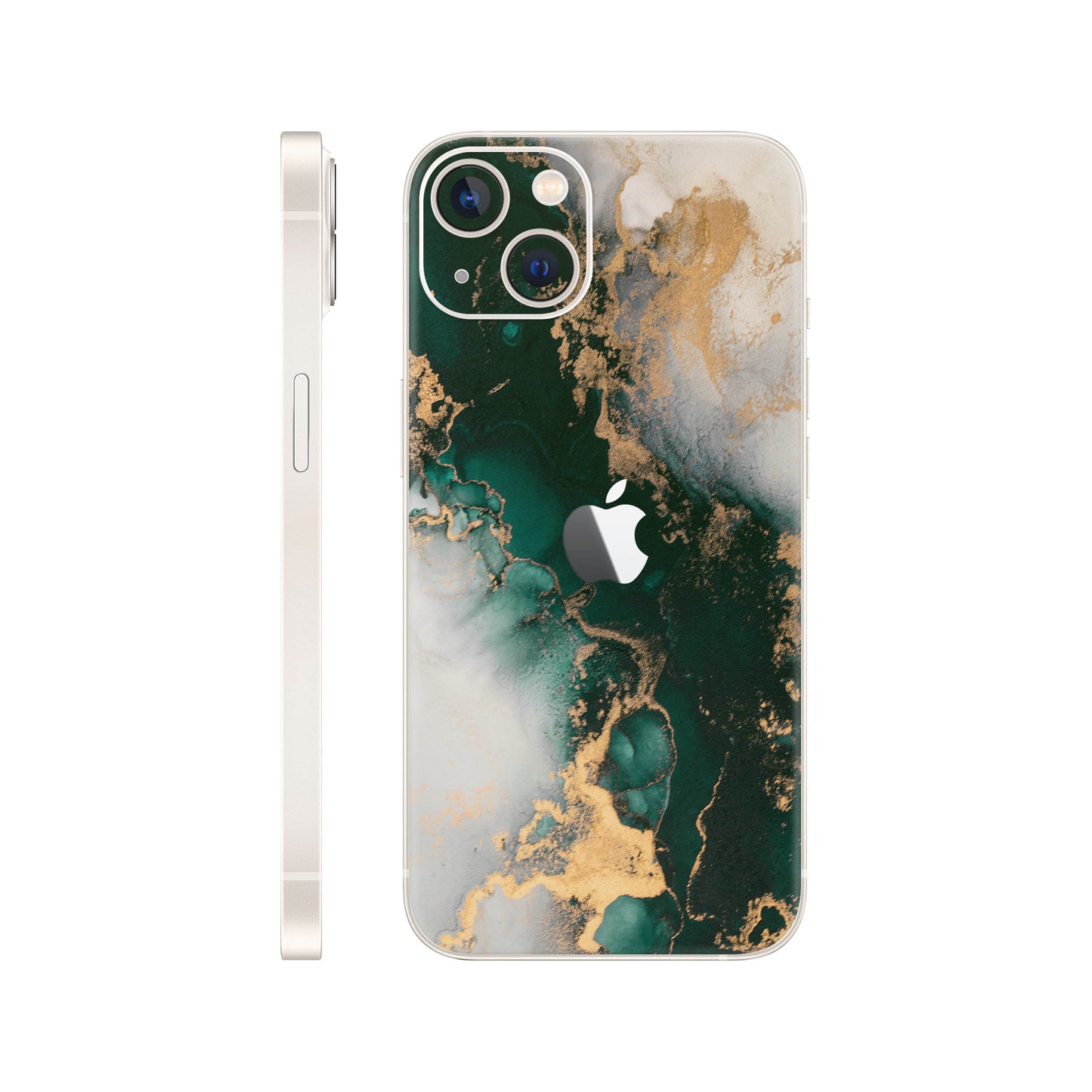 Folie de protectie iPhone 14, eSkins Signature, Forest Mist