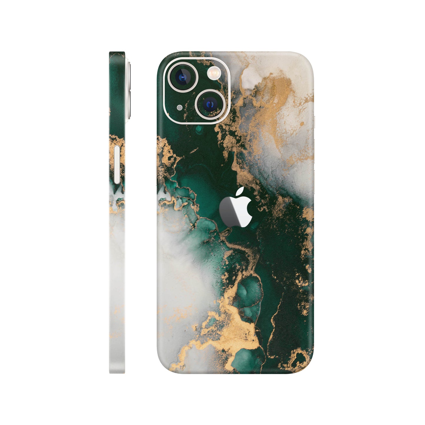 Folie de protectie iPhone 14, eSkins Signature, Forest Mist