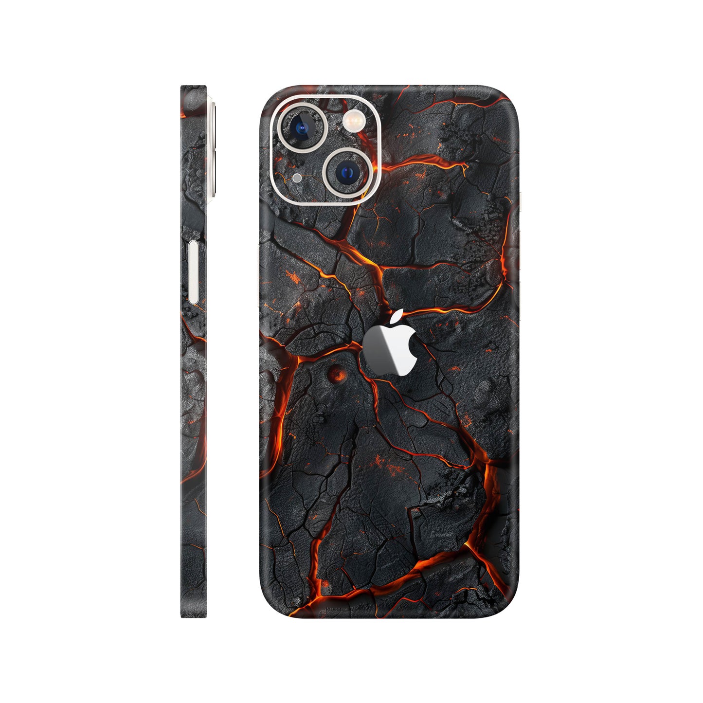 Folie de protectie iPhone 14, eSkins Signature, Skin Inferno Crust