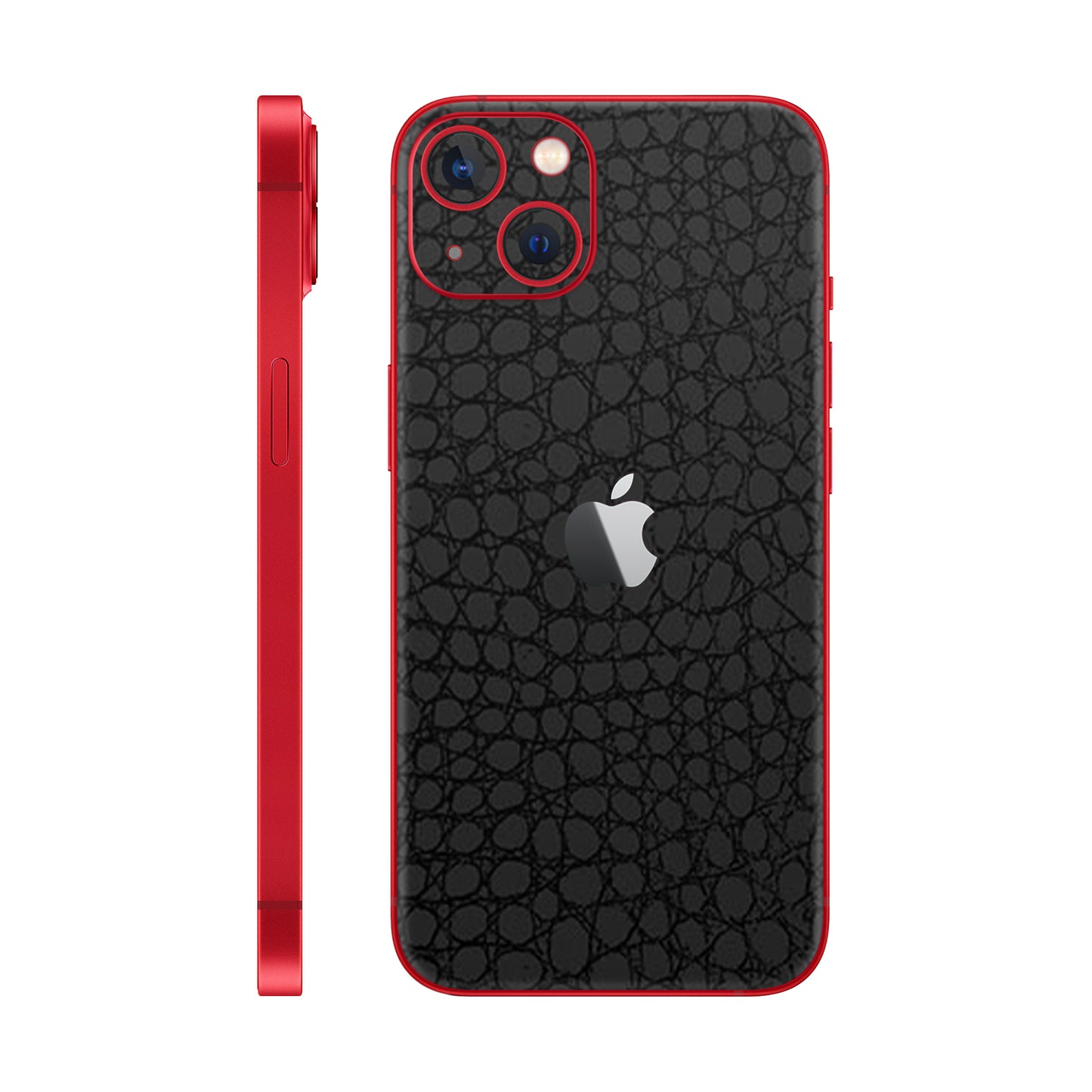 Skin iPhone 14 Plus, Croco 3D Black