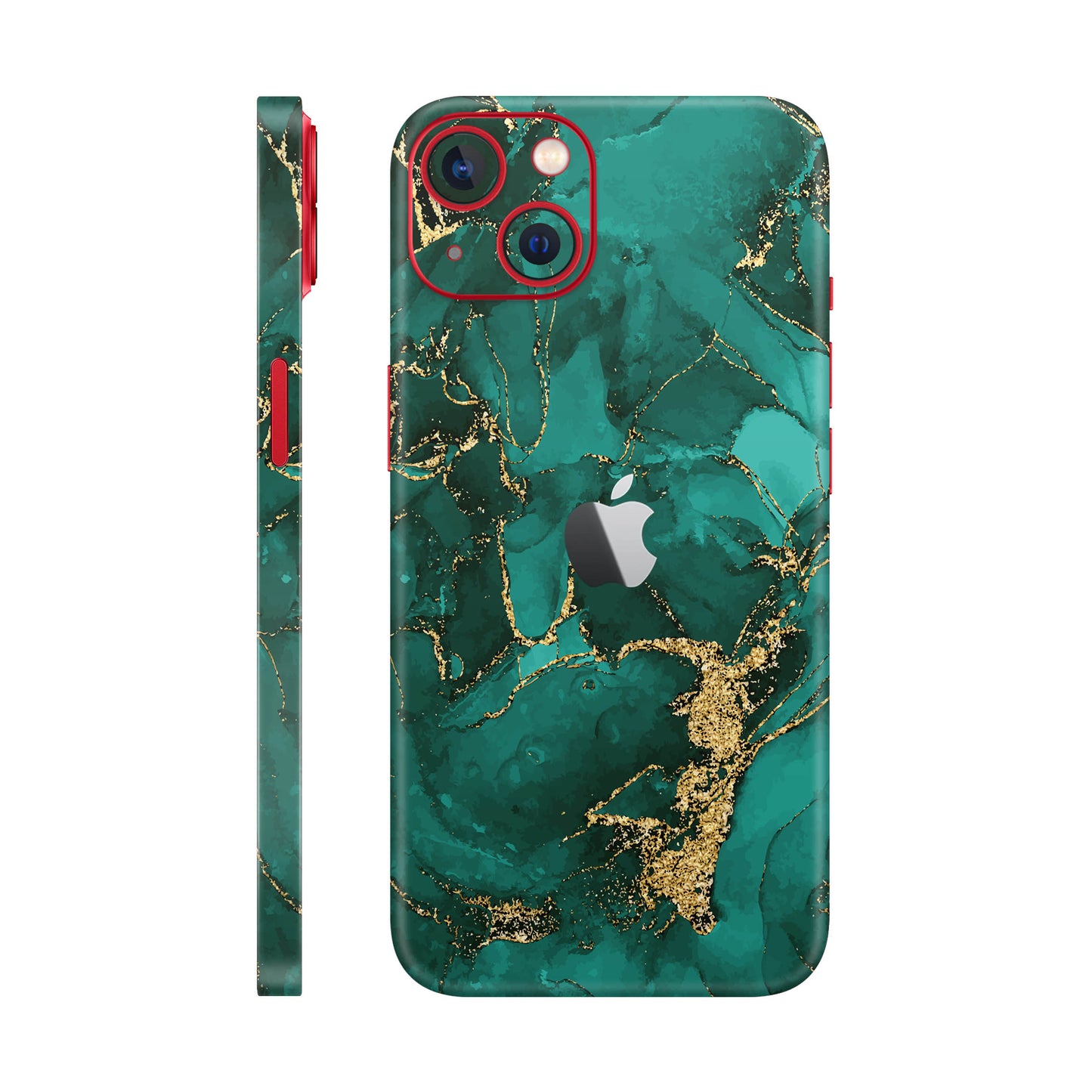Folie de protectie iPhone 14 Plus, eSkins Signature, Ethereal Green