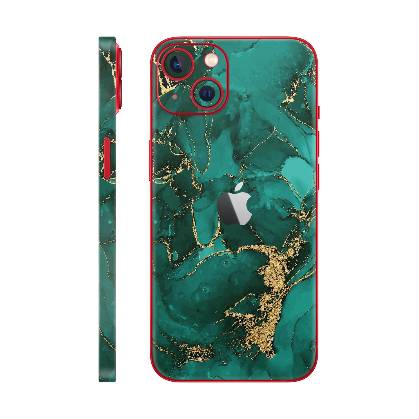 Folie de protectie iPhone 14 Plus, eSkins Signature, Ethereal Green