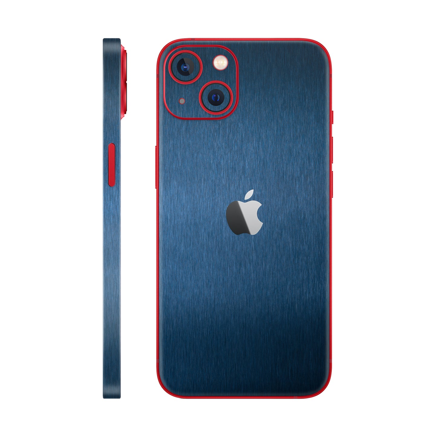 Skin iPhone 14 Plus, Metallic 3D Blue
