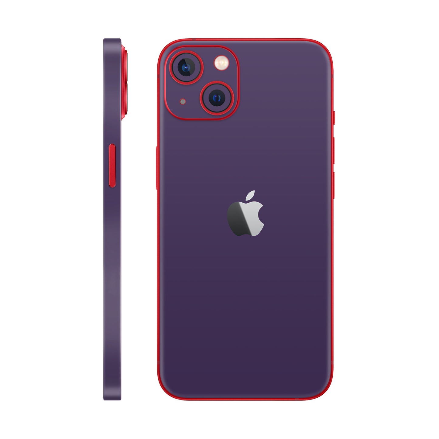 Skin iPhone 14 Plus, Matte Metallic Purple