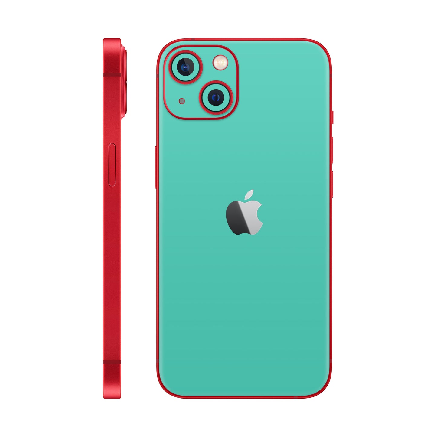 Folie de protectie iPhone 14 Plus, eSkins Unique, Skin Mat Verde Menta