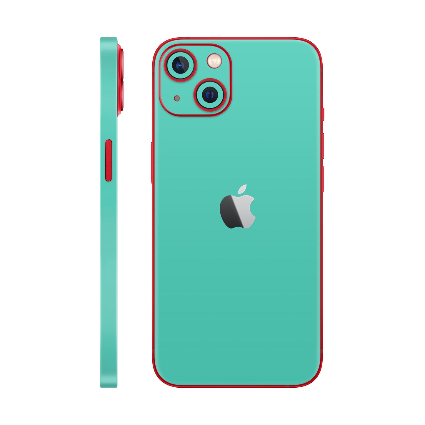 Folie de protectie iPhone 14 Plus, eSkins Unique, Skin Mat Verde Menta