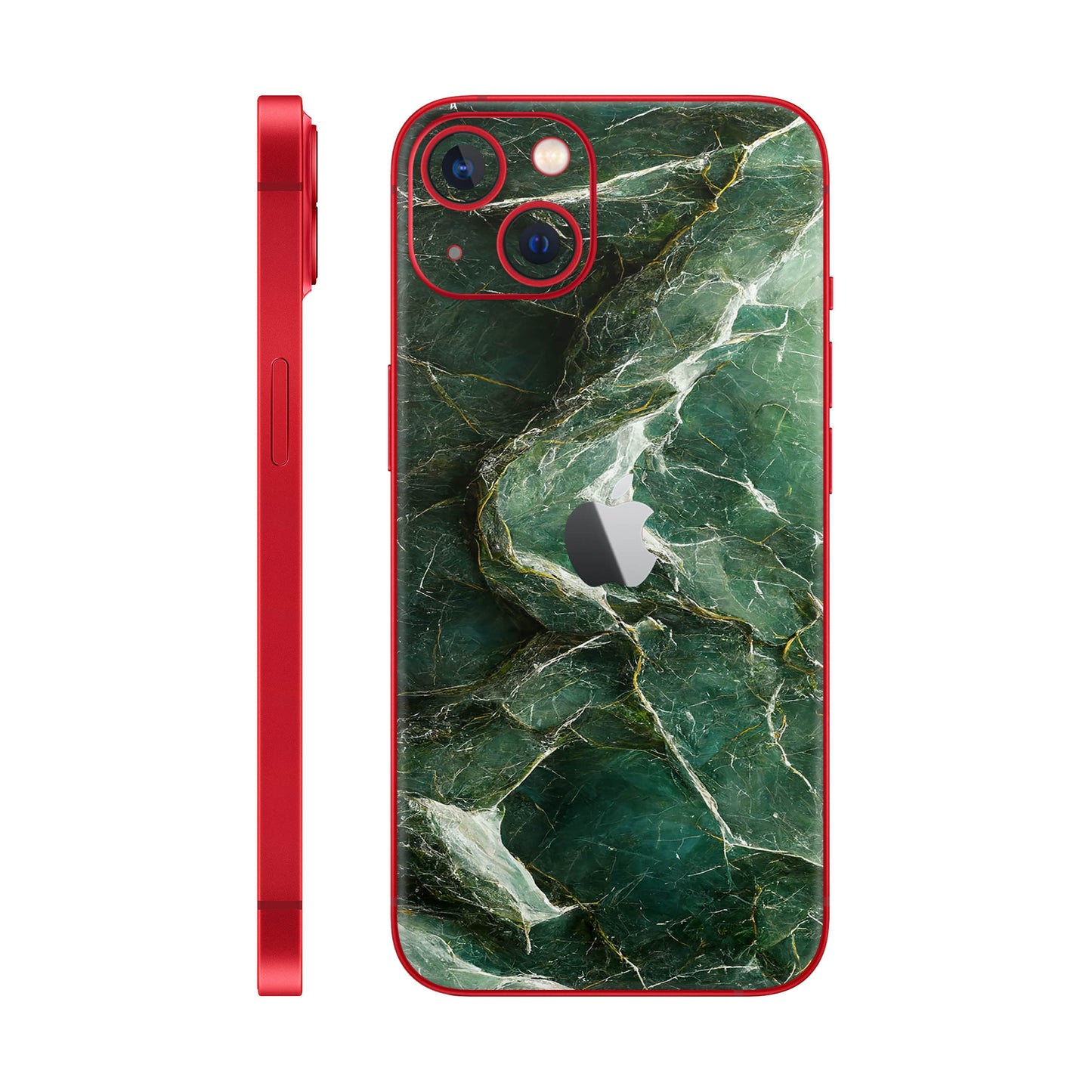 Folie de protectie iPhone 14 Plus, eSkins Signature, Mystic Emerald