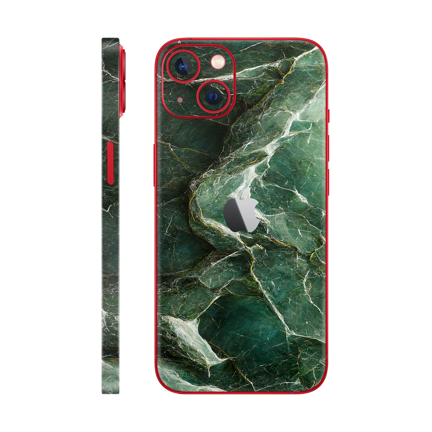 Folie de protectie iPhone 14 Plus, eSkins Signature, Mystic Emerald