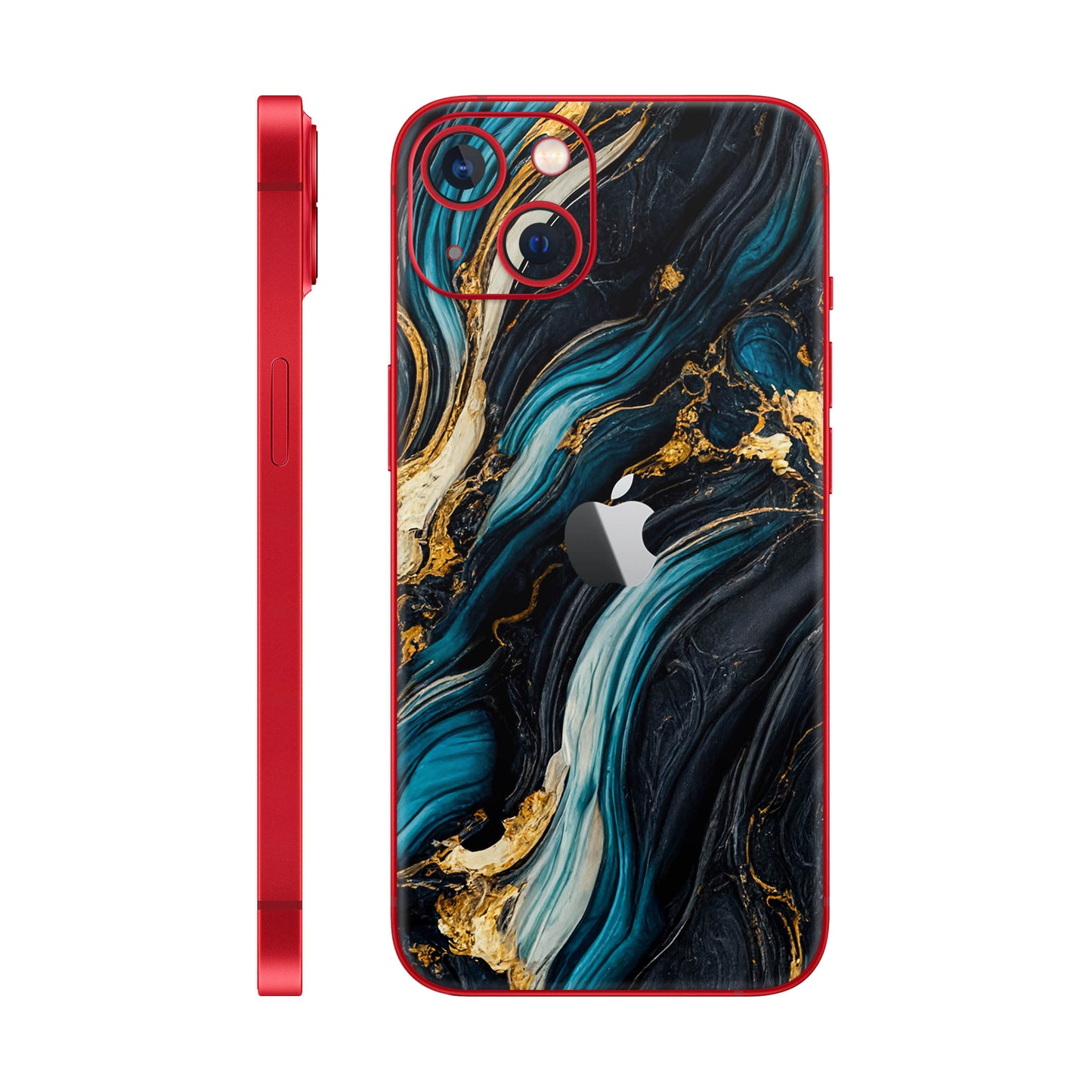 Folie de protectie iPhone 14 Plus, eSkins Signature, Mystic Ocean