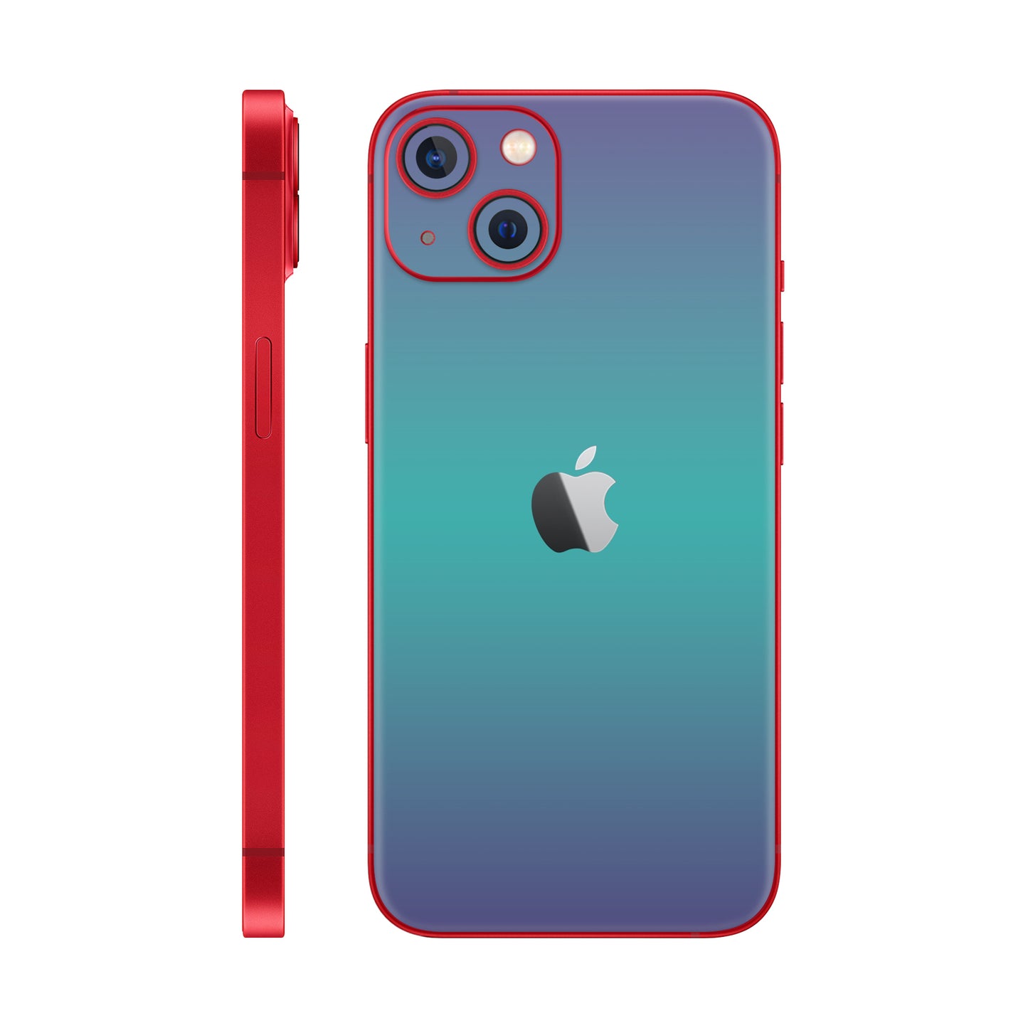 Skin iPhone 14 Plus, Chameleon Turquoise - Lavender