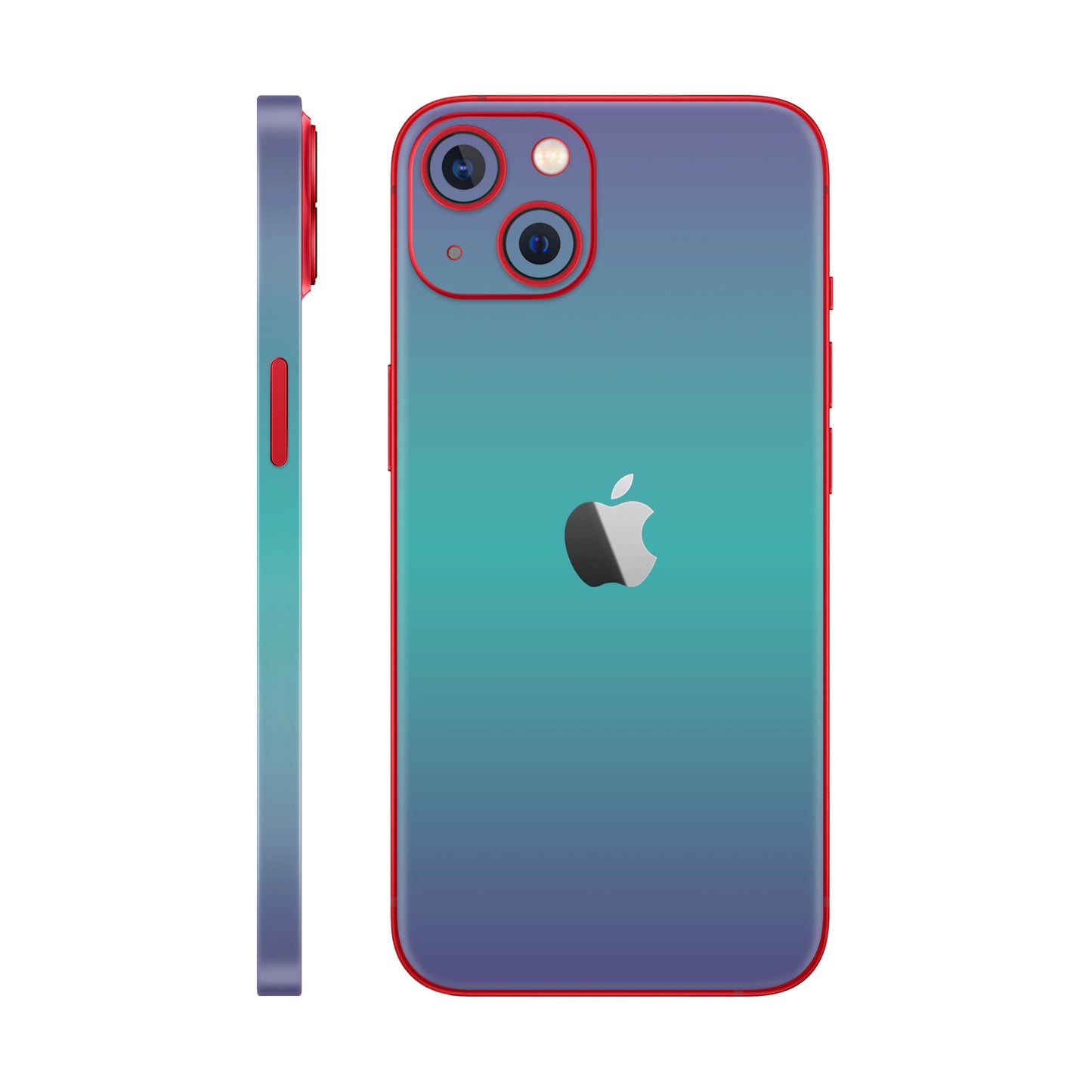 Skin iPhone 14 Plus, Chameleon Turquoise - Lavender