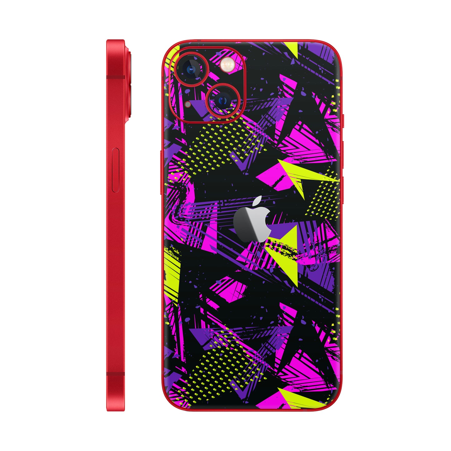 Folie de protectie iPhone 14 Plus, eSkins Signature, Skin Urban Graffiti